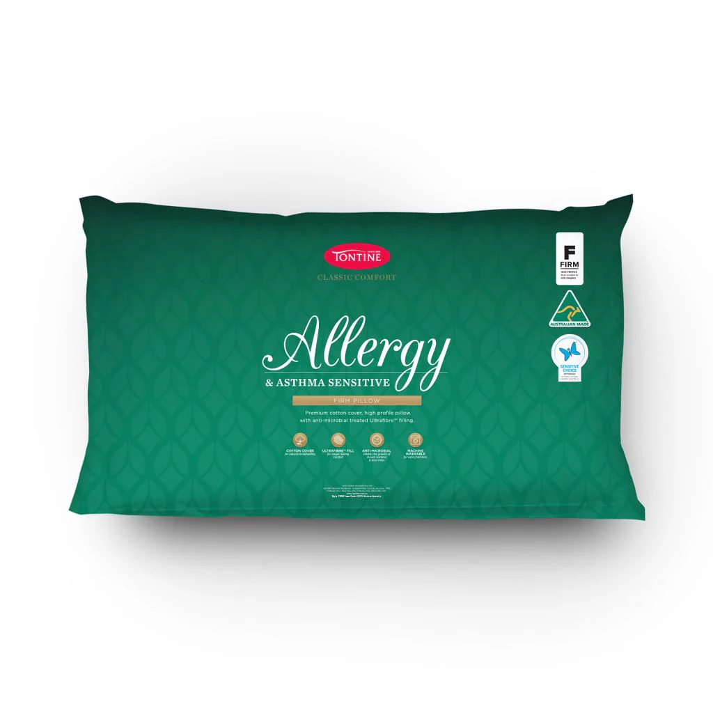 Classic Comfort Allergy & Asthma Sensitive Pillow - High & Firm