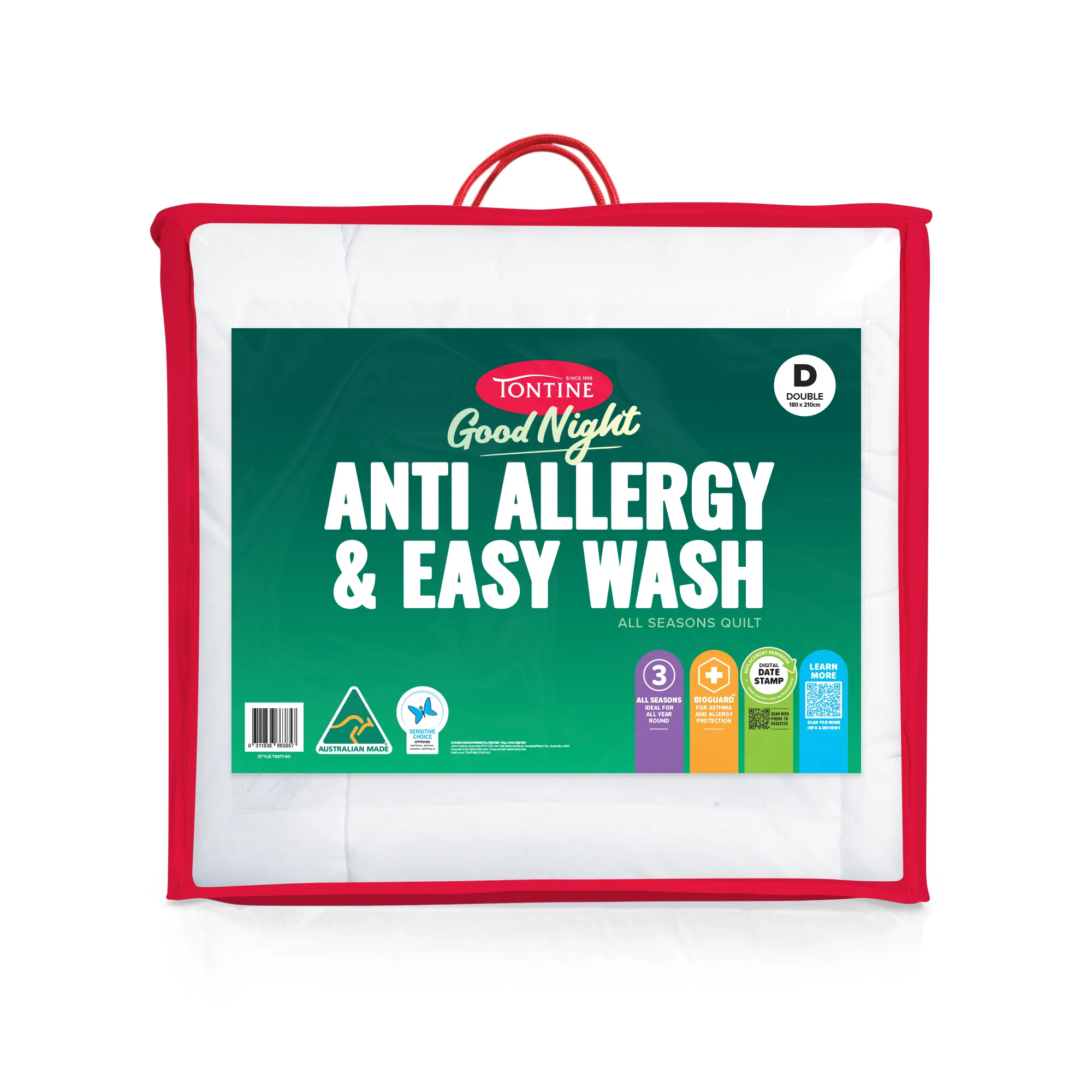 Good Night Anti Allergy & Easy Wash Quilt - All Seasons - Image 8