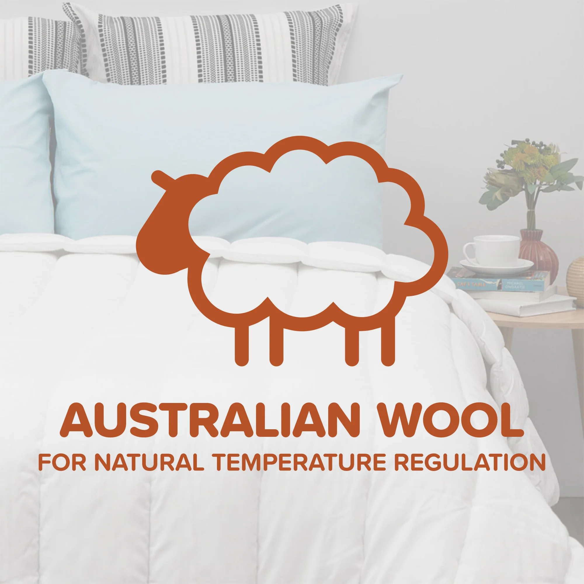 Australian Wool Extra Warm Heavy Weight Winter Quilt - Image 5