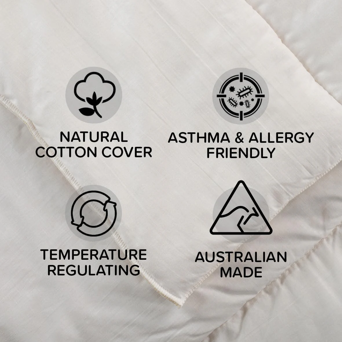 Australian Wool Extra Warm Heavy Weight Winter Quilt - Image 9