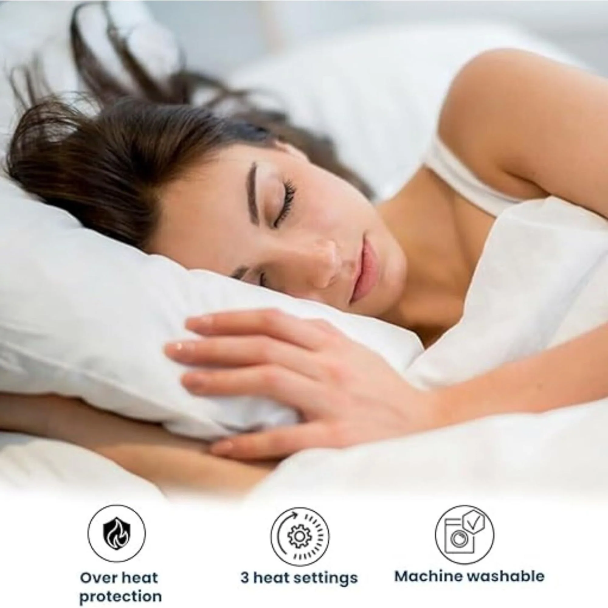 Soft & Cosy Sherpa Fleece Electric Blanket - Image 4